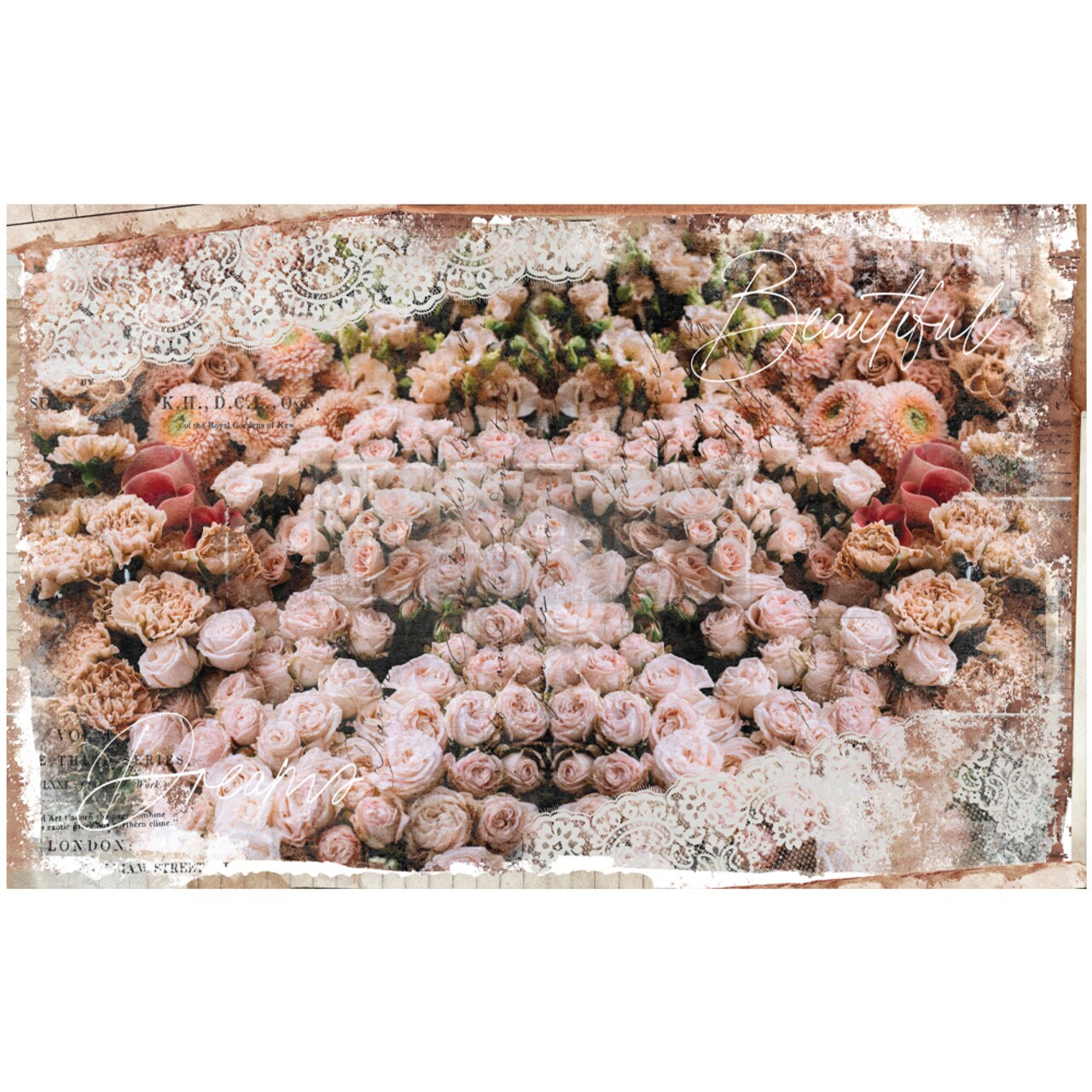 Redesign Decoupage Decor Tissue Paper - beatiful dream - 1 sheet (19" x 30")